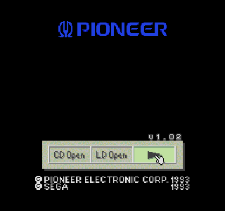 Screenshot Thumbnail / Media File 1 for [BIOS] Pioneer LaserActive (USA) (v1.02)